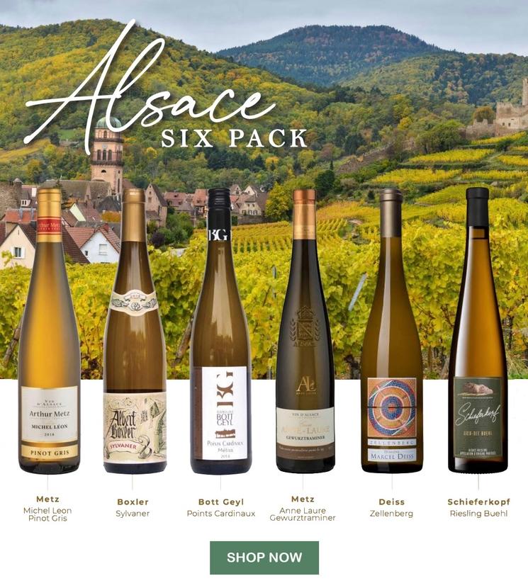 Coffret dégustation vins d'Alsace