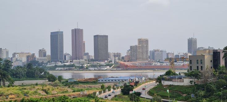 La skyline d'Abidjan