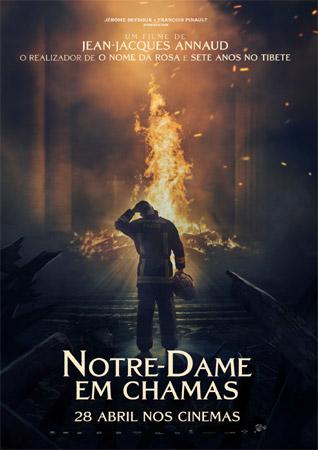 Affiche du film Notre Dame brule