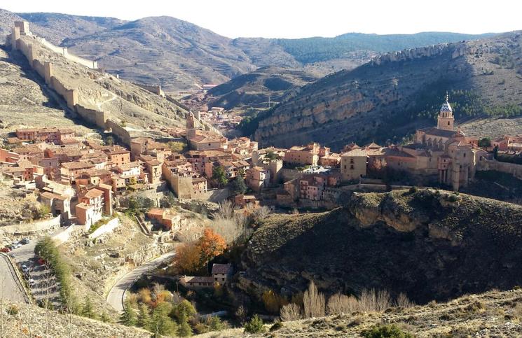 L'un des plus beaux villages d'Espagne, Albarracin