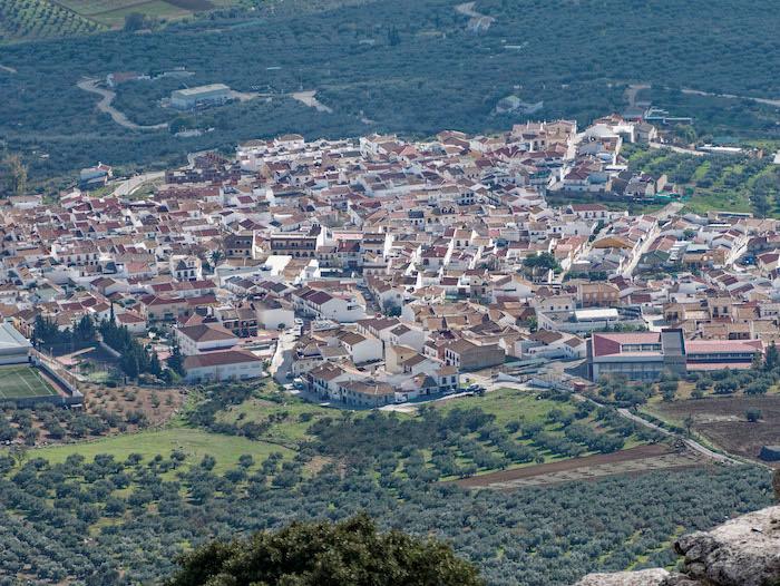 Antequera vue du ciel