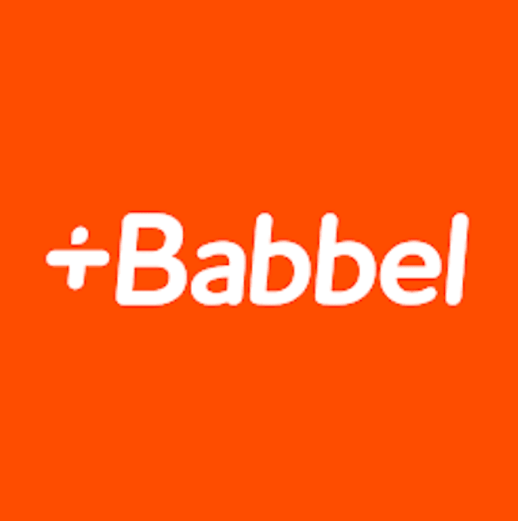 Logo application Babbel