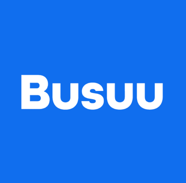 Logo application Busuu