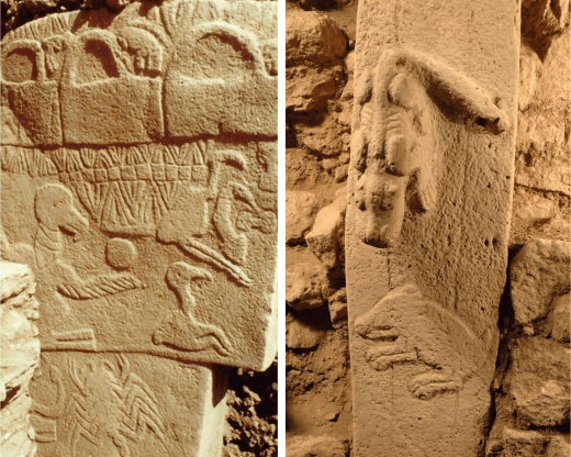 Reliefs site Göbekli tepe