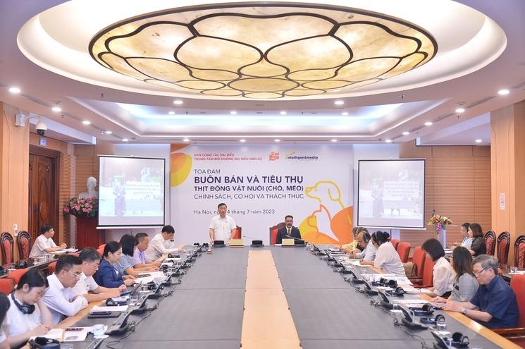 L'Assemblée nationale du Vietnam lors des discussions.