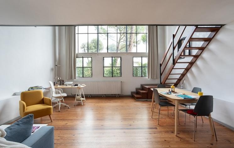 chambre avec vue atelier de pensionnaire  à rome