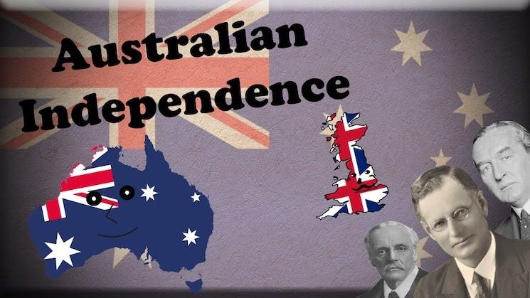 Independence de l'Australie