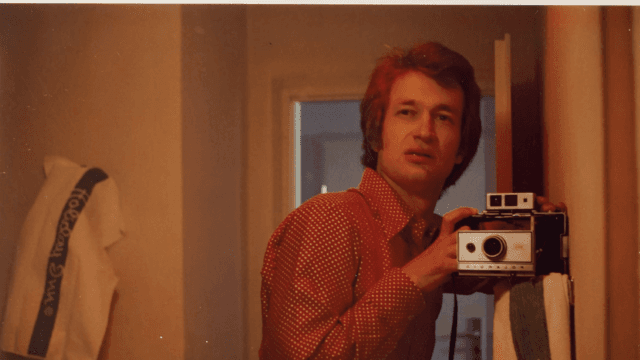 Wim Wenders portrait polaroïd 