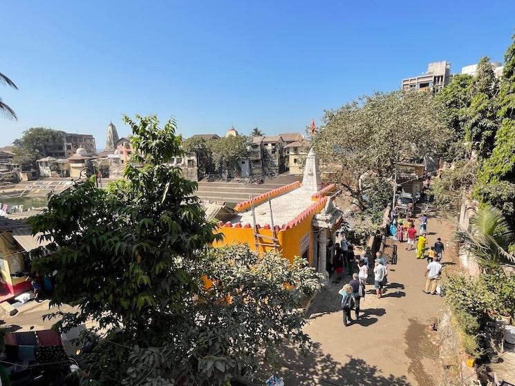 Autour du Banganga Tank à Malabar Hill à Mumbai