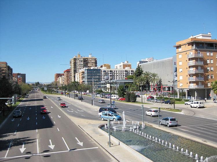 L'avenida del Cid à Valencia