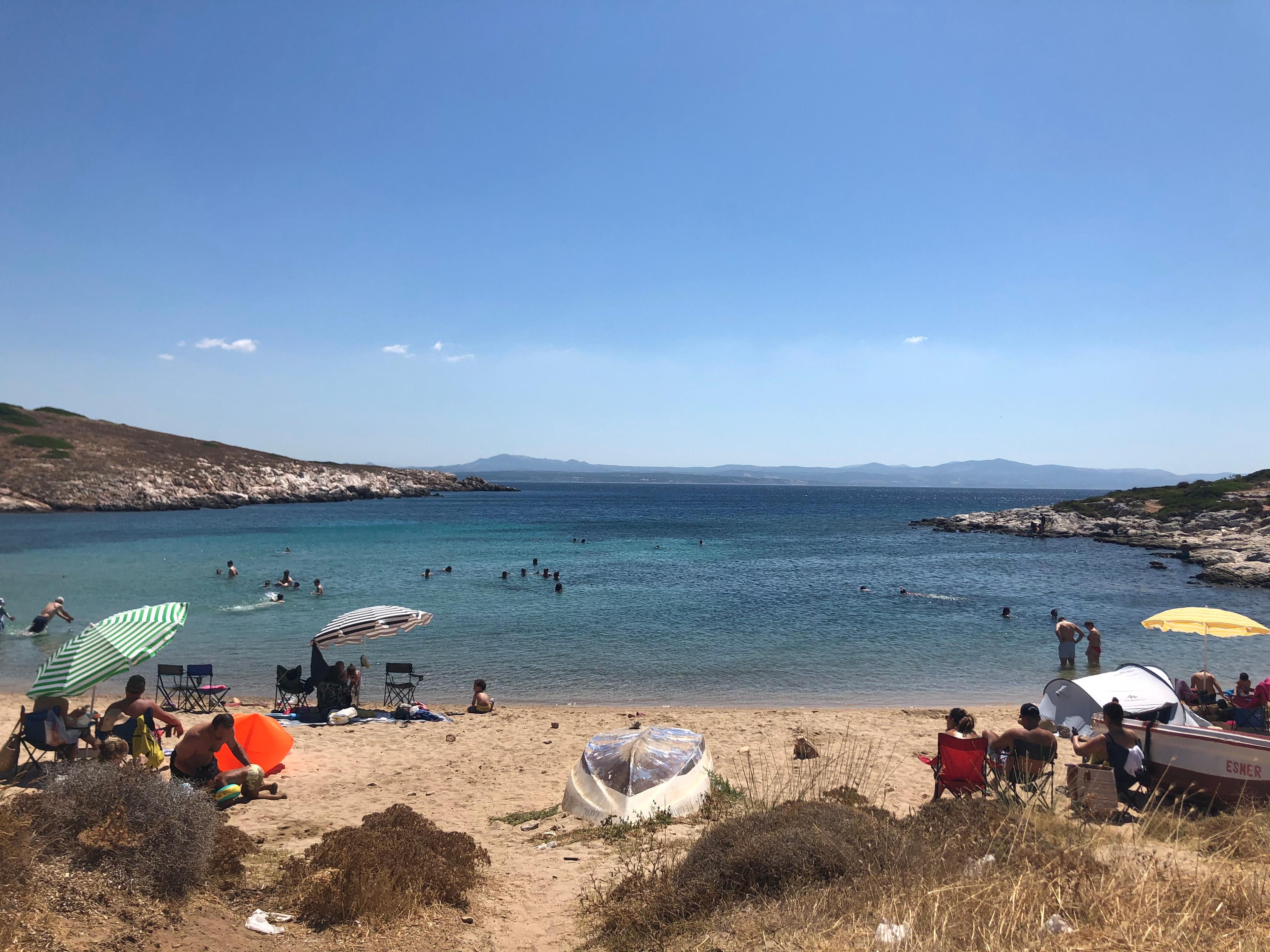 Bozcaada île mer Egée