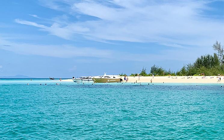 Photo de Bamboo island en Thailande devenue tres accessible apres la crise du Covid