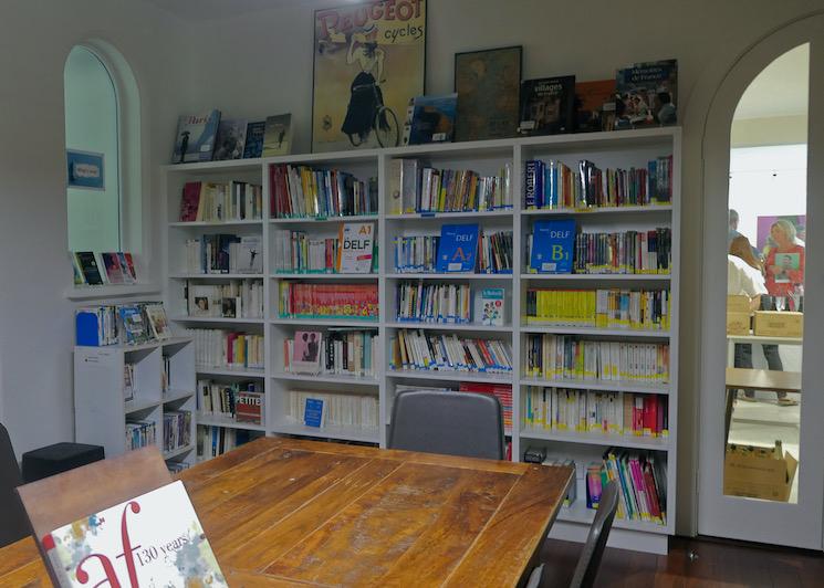 La bibliothèque de l'Alliance française