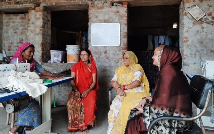 Les couturières de Bindoo dans le Rajasthan