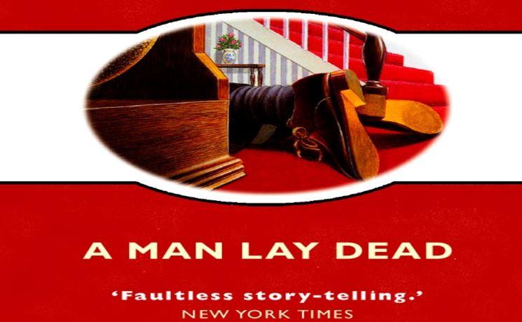 Livre "A man Lay Dead"