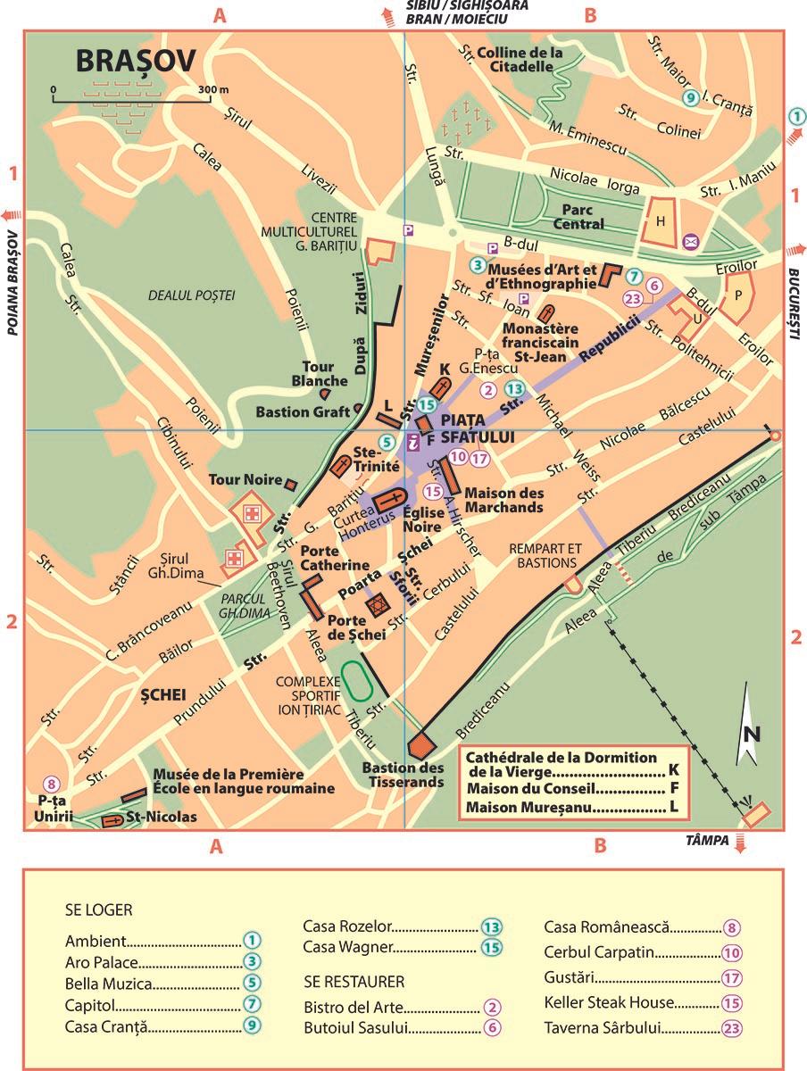 brasov-carte-plan-ville