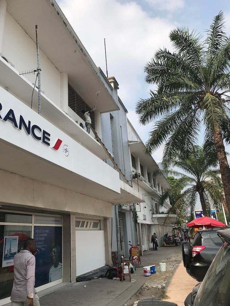 Bureau Air France à) Brazzaville en République du Congo