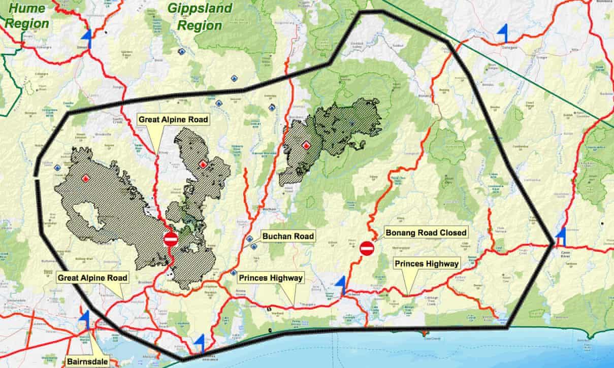 gippsland incendie