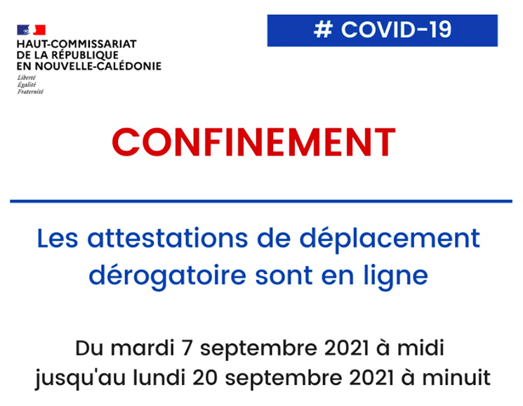 c'est le début du troisième confinement lié à des cas positifs de Covid-19 sur le territoire.