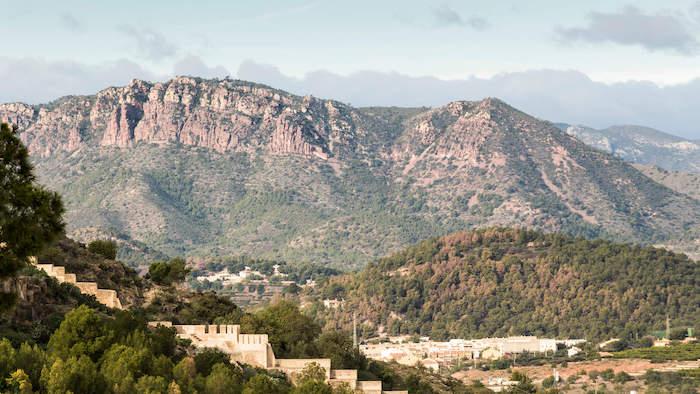 montagnes de la calderona près de Valencia