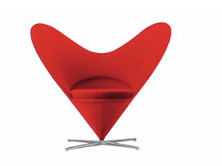 Heart Chair Verner Panton