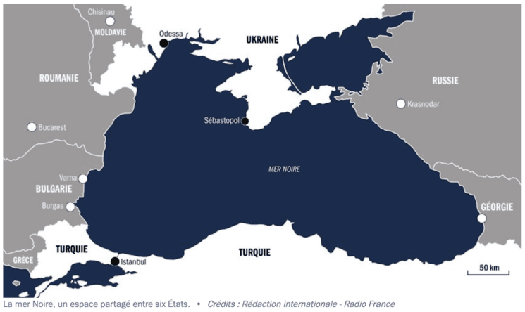 carte Turquie Russie Ukraine