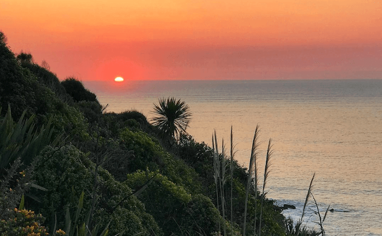 Coucher de soleil Raglan