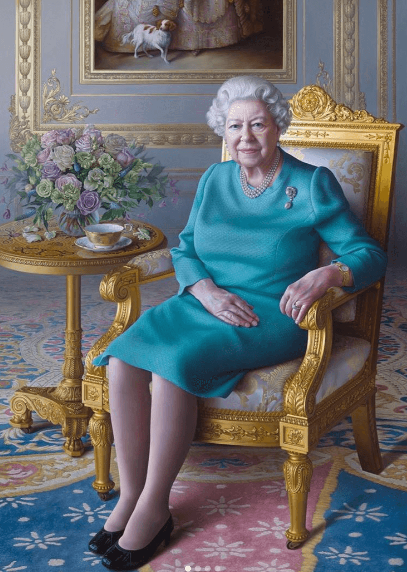 royal elizabeth portrait reine