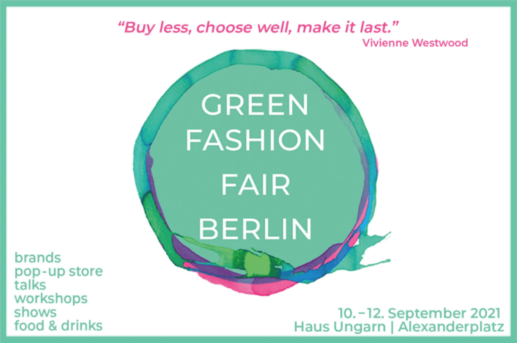 Affiche Green Fashion Fair Berlin