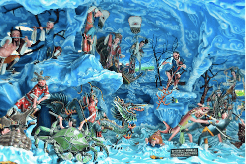 Les 8 immortels, Haw Par Villa