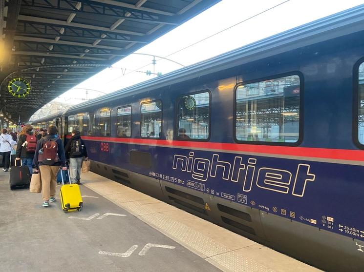 Train de nuit Paris-Berlin