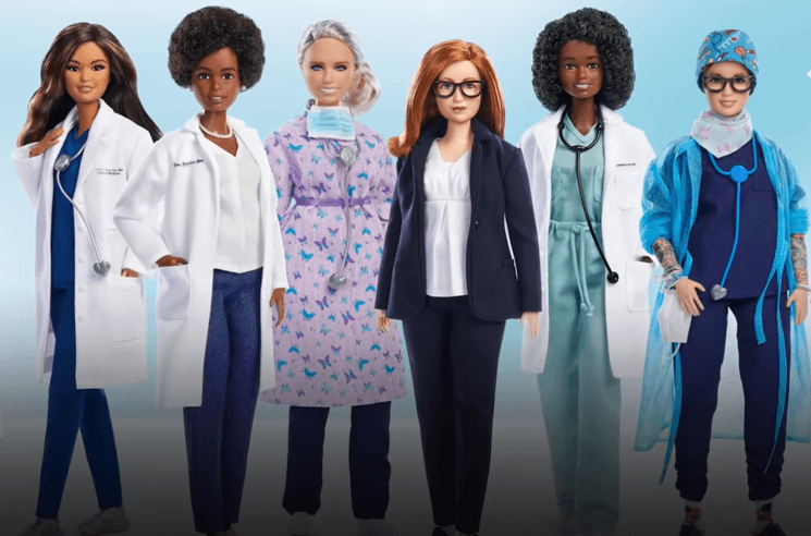 Série de poupées Barbie "medical role model"