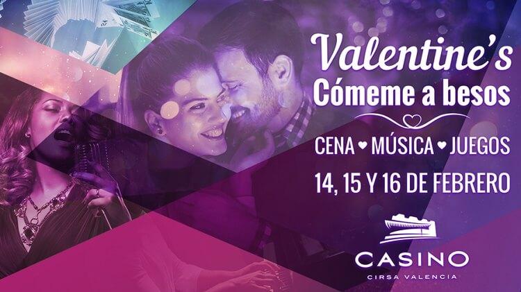 Diner spécial Saint-Valentin au Casino Cirsa