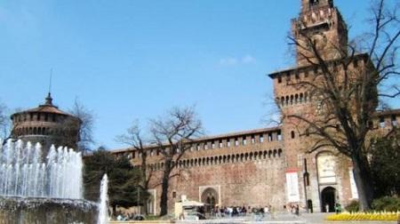 Castello Sforzesco milan enfant