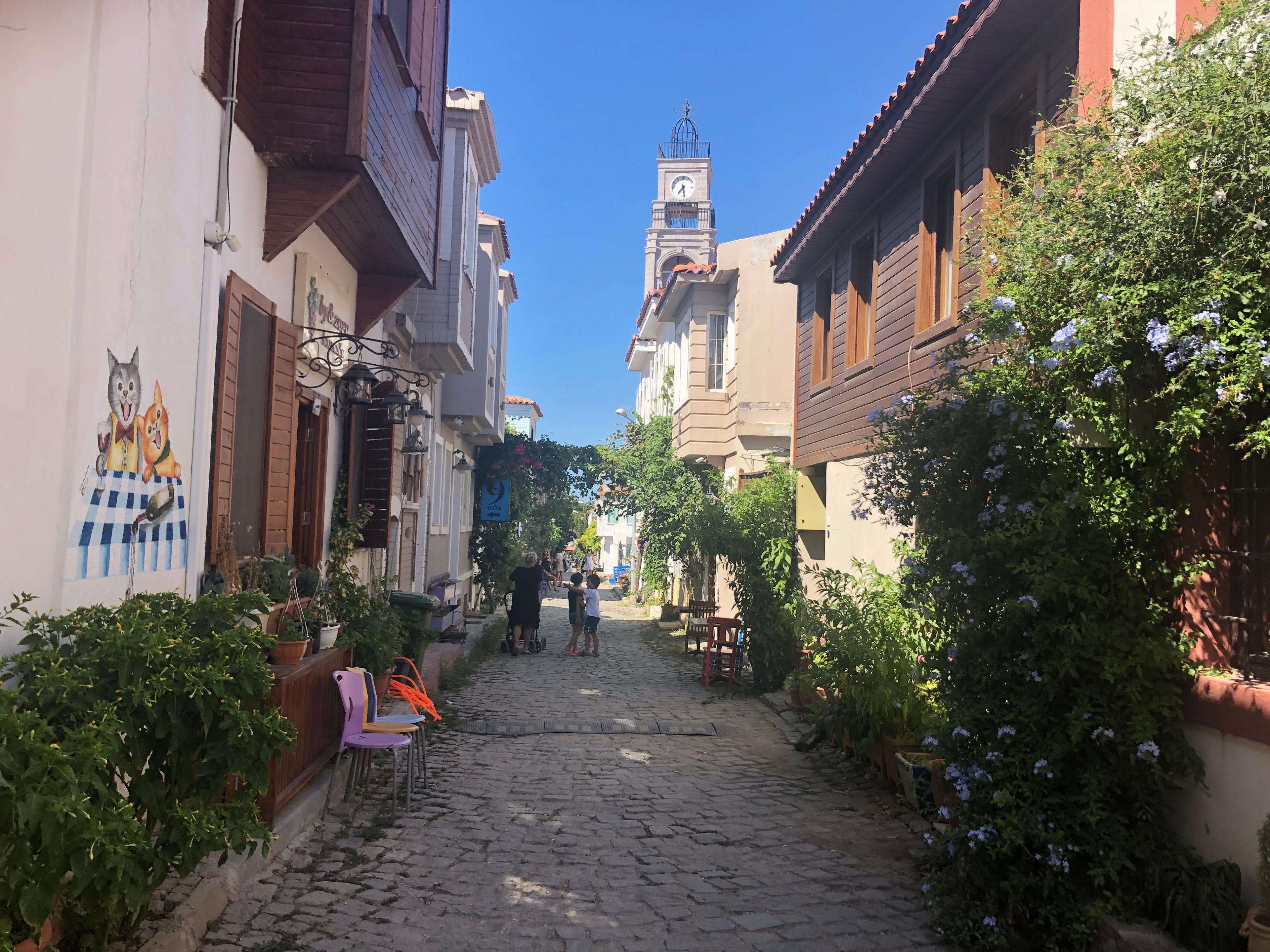 Bozcaada île mer Egée