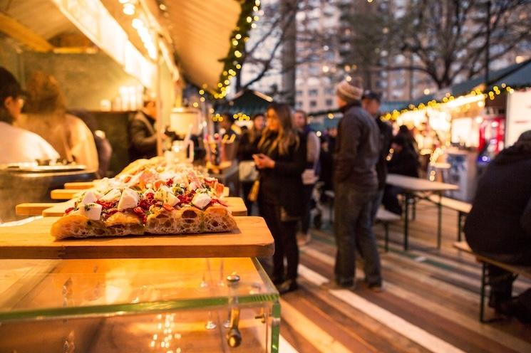 Marché de Noël de Columbus Circle