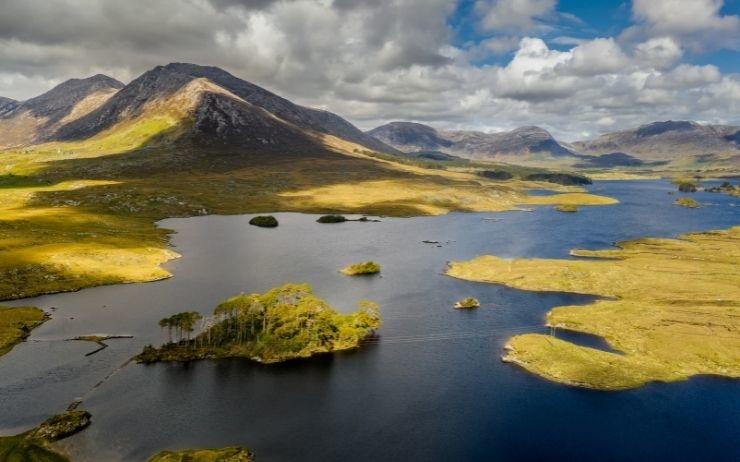 Région du Connemara en Irlande