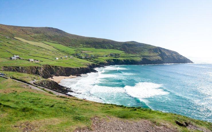 Coumeenoole Beach dans le comté de Kerry, Irlande