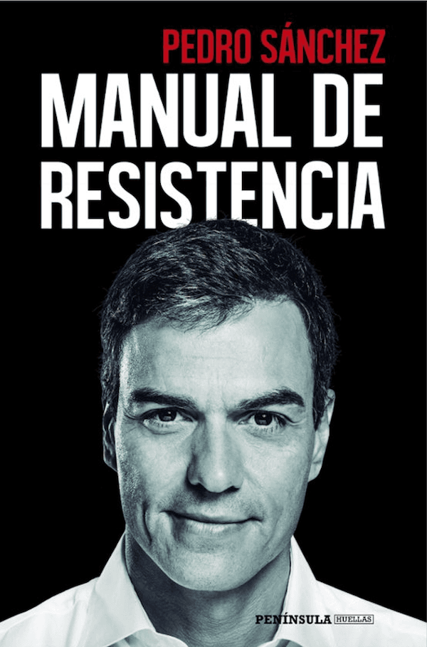 Couverture livre pedro sanchez manuel de resistance