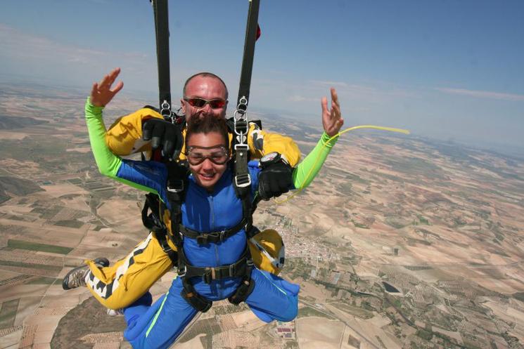 saut en parachute à cuenca, Espagne