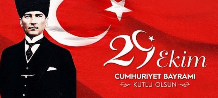 Cumhuriyet Bayramı kutlu olsun ! Bonne fête de la République