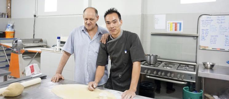 Christophe Vaguener et Victor Marco boulangerie opéra chiang mai