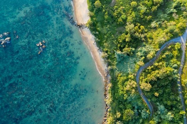 la côte de Danang