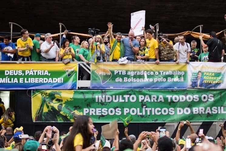 Daniel Silveira à São Paulo le 1er mai