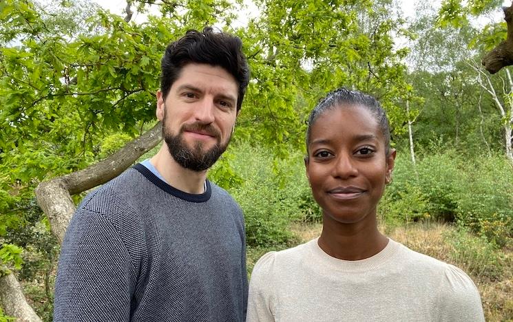 David et Jennifer les deux fondateurs de Douce France à Londres