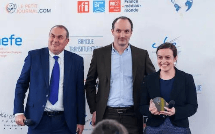 Cécile Moroni lauréate du Trophée Culture et Art de Vivre 2023