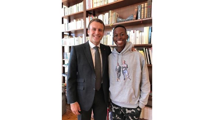 Emanuel Macron et un mentee