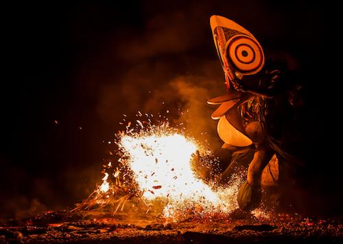 festival du feu Baining Nouvelle Guinee