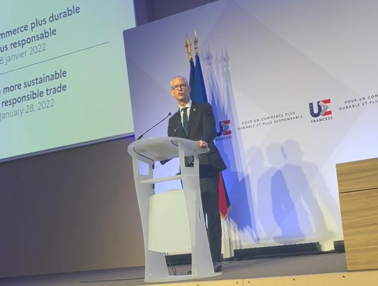 Discours du Ministre délégué de l'Europe et des affaires étrangères, Franck Riester, à l’occasion de la présidence française au Conseil de l’Union européenne.