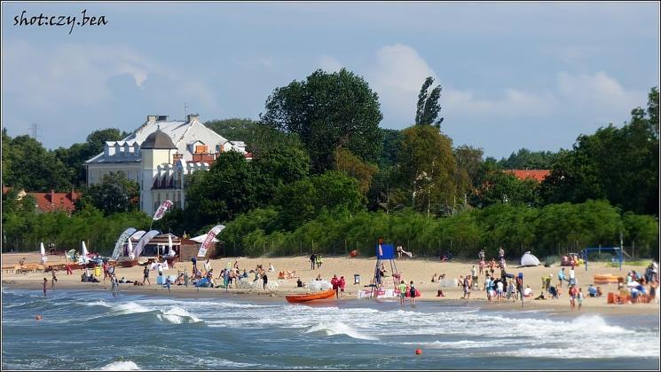 La plage de Brzezno pologne